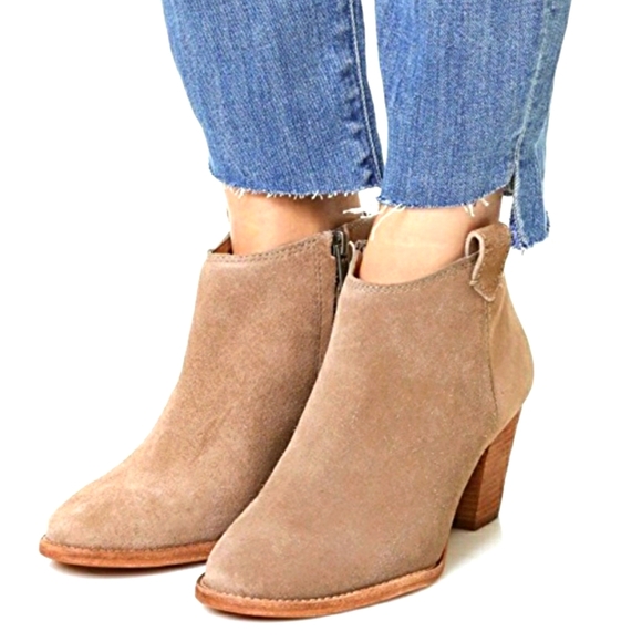 Madewell Shoes - MADEWELL The Billie Boot Suede Ankle Booties